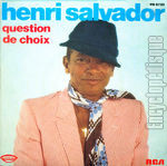 Henri SALVADOR - Question de choix