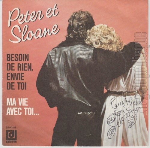 Peter et Sloane - Besoin de rien envie de toi pic