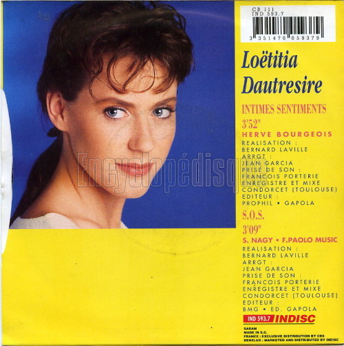 Loetitia Dautresire - Un Message A Donner Loetitia Dautresire - Un Message A Donner