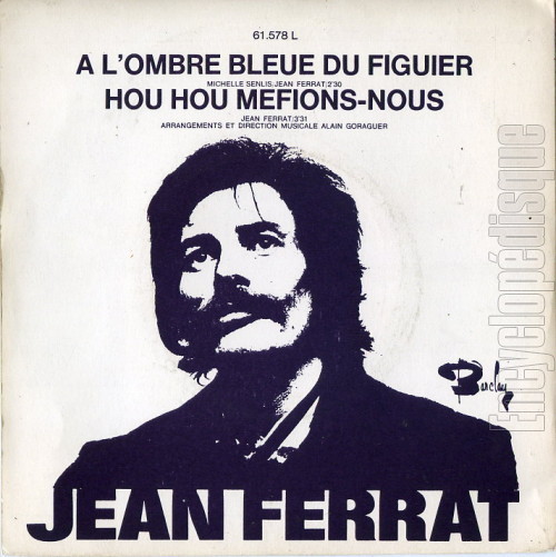  l&rsquo;ombre bleue du figuier - Jean FERRAT