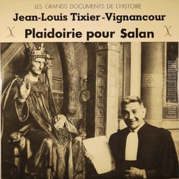 [Pochette de Plaidoirie pour Salan - Jean-Louis Tixier-Vignancour]