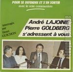 [Pochette de Andr Lajoinie, Pierre Goldberg s’adressent  vous 