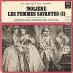 [Pochette de Molière : Les femmes savantes (I)]