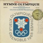 [Pochette de Musiques officielles des Xes Jeux Olympiques d’Hiver - Grenoble 1968]