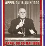 [Pochette de Le général de Gaulle - Appel du 18 juin 1940 - Appel du 30 mai 1968]