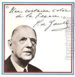 [Pochette de Charles de Gaulle : une certaine idée de la France / extraits des mémoires de guerre]