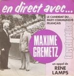 [Pochette de En direct avec le candidat du Parti Communiste franais Maxime Gremetz]