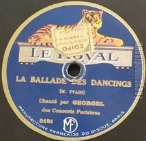 [Pochette de Dansons la scottish espagnole / Ballade des dancings (GEORGEL)]