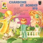 [Pochette de Chansons et rondes n 8 - disque 1 (Rene CARON et LES PETITS CHANTEURS DE L’LE-DE-FRANCE)]