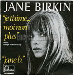 [Pochette de Je t&rsquo;aime&hellip; Moi non plus (Jane BIRKIN et Serge GAINSBOURG)]