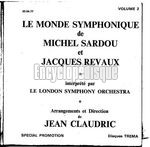 [Pochette de Le monde symphonique de Michel Sardou et Jacques Revaux (Vol.2)]