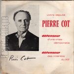 [Pochette de Votre dput, Pierre Cot]