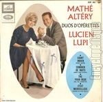 [Pochette de Duos d’opérettes (Mathé ALTÉRY et Lucien LUPI)]