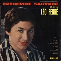 [Pochette de Catherine Sauvage chante Léo Ferré vol. 1]