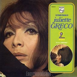 [Pochette de Les grandes chansons de Juliette Gréco (2 disques) (Juliette GRÉCO)]