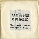[Pochette de Grand Angle, une interview de Georges de Caunes]