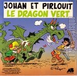 [Pochette de Johan et Pirlouit "Le dragon vert" (JEUNESSE)]