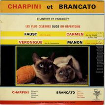 [Pochette de Charpini et Brancato chantent et parodient les plus célèbres duos du répertoire (CHARPINI ET BRANCATO)]