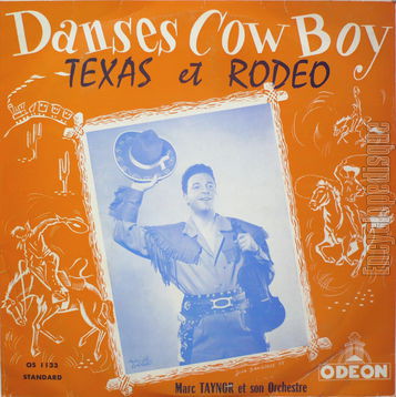 [Pochette de Danses cow boy - Texas et rodo (Marc TAYNOR)]