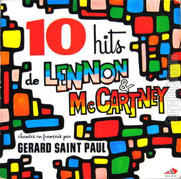 [Pochette de 10 hits de Lennon & McCartney chants en franais (Grard SAINT PAUL)]
