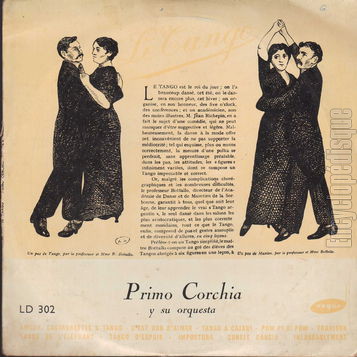 [Pochette de Le tango (Primo CORCHIA)]