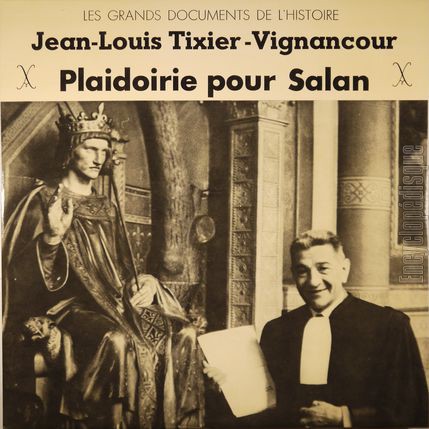 [Pochette de Plaidoirie pour Salan - Jean-Louis Tixier-Vignancour (DICTION)]