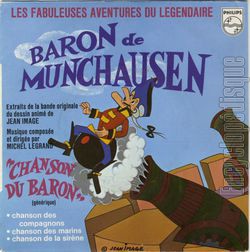 [Pochette de Les fabuleuses aventures du légendaire baron de Munchausen (B.O.F. « Films »)]