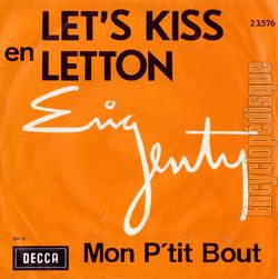 [Pochette de Let’s kiss en letton (ric GENTY)]