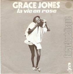 [Pochette de Grace Jones -  La vie en rose  (Les FRANCOPHILES) - verso]