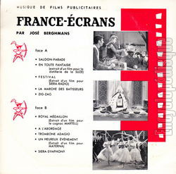 [Pochette de Musique de films  France-crans  (PUBLICIT) - verso]