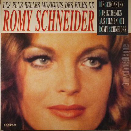 [Pochette de Les plus belles musiques des films de Romy Schneider (COMPILATION)]