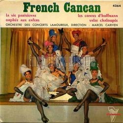 [Pochette de French cancan-La vie parisienne (ORCHESTRE DES CONCERTS LAMOUREUX)]