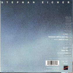 [Pochette de Tomorrow will be your day (Stephan EICHER) - verso]