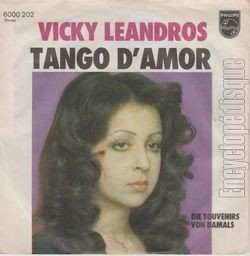 [Pochette de Tango d’amor "Notre tango d’amour" (Vicky LEANDROS)]