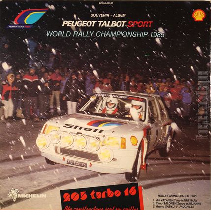 [Pochette de Peugeot Talbot Sport - World rally championship 1985 (Richard LORD)]