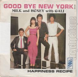 [Pochette de Milk and Honey -  Good bye New York  (Les FRANCOPHILES)]