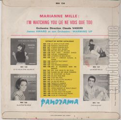 [Pochette de I’m watching you (Marianne MILLE) - verso]