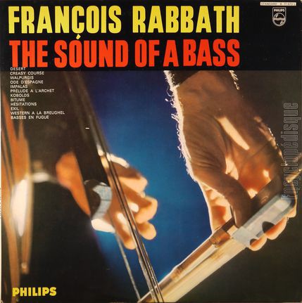 [Pochette de The sound of a bass (Franois RABBATH)]
