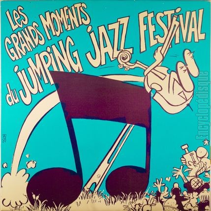 [Pochette de Les grands moments du Jumping jazz festival de Fontainebleau (COMPILATION)]