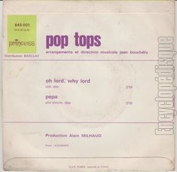 [Pochette de TOP POPS -  Oh lord, why lord  (PRODUCTEURS FRANAIS) - verso]