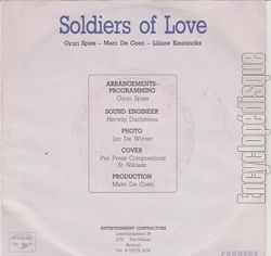 [Pochette de Soldiers of love (Liliane SAINT PIERRE) - verso]