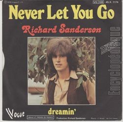 [Pochette de Never let you go (Richard SANDERSON) - verso]