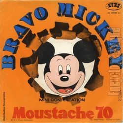 [Pochette de Hello Mickey… Bravo Mickey (MOUSTACHE) - verso]