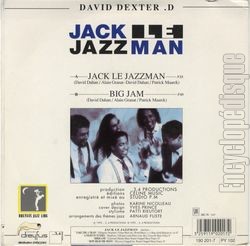 [Pochette de Jack le jazzman (David DEXTER D.) - verso]