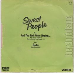 [Pochette de And the birds were singing… (SWEET PEOPLE) - verso]