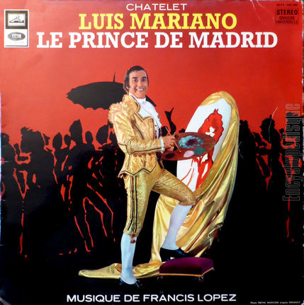 [Pochette de Le prince de Madrid (Luis MARIANO)]