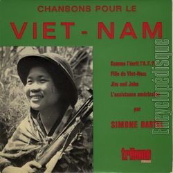 [Pochette de Chansons pour le Viet-Nam (Simone BARTEL)]