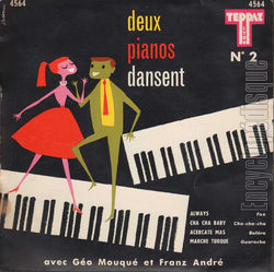[Pochette de Deux pianos dansent n 2 (Georges MOUQU et Franz ANDR)]
