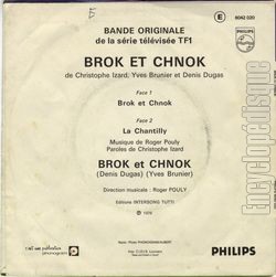 [Pochette de Brok et Chnok (T.V. (Tlvision)) - verso]