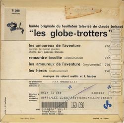 [Pochette de Les globe-trotters (T.V. (Tlvision)) - verso]